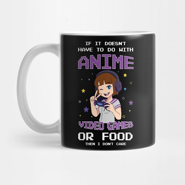 If It doesn't have to do with anime video games or food then I don't care - anime lover by Shop design